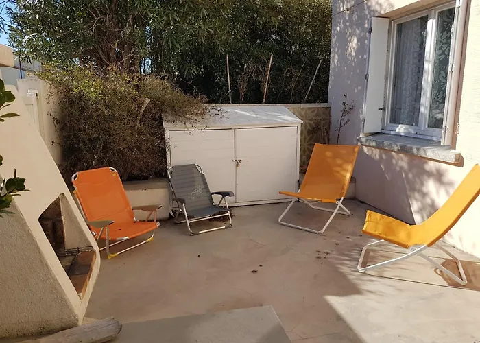 Narbonne-Plage : Appartement T2 Climatise, 35M², Pieds Dans L'Eau, 4 Pers. - Fr-1-795-50 * ناربون