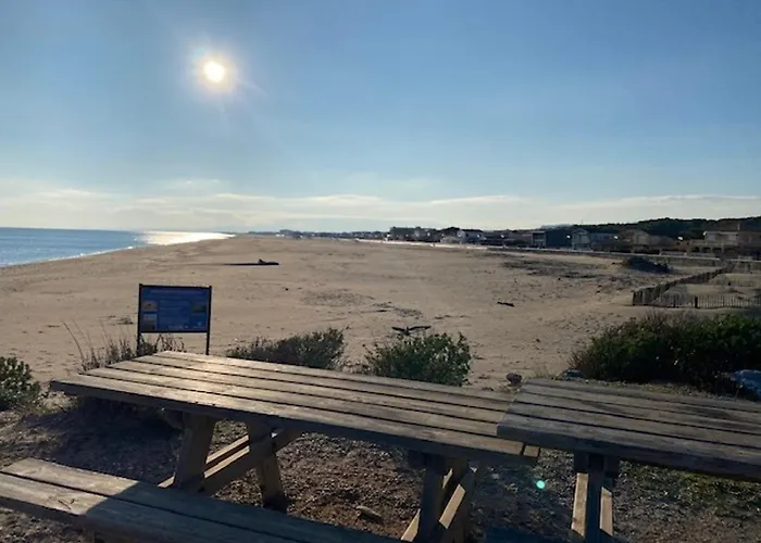 Narbonne-Plage : Appartement T2 Climatise, 35M², Pieds Dans L'Eau, 4 Pers. - Fr-1-795-50 ناربون